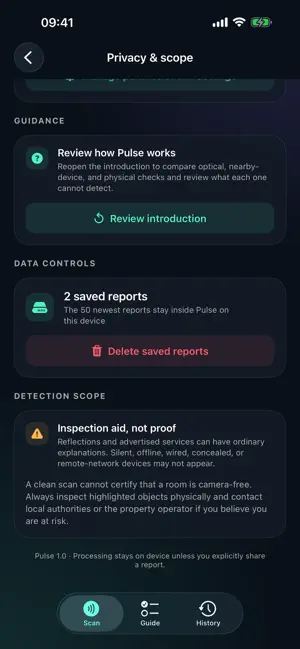 Read privacy choices and important limitations